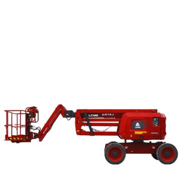 Bomlift med knekkarm, diesel | 16 meter
